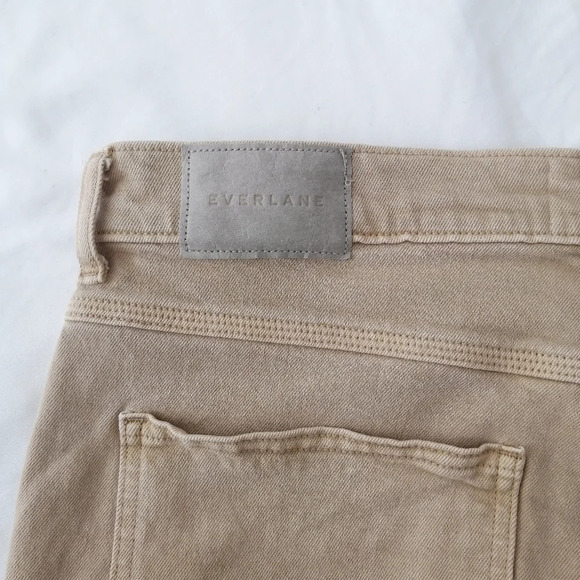 Everlane Plus Size The Utility Cheeky Jean Organic Cotton Twill Yellow 32 or 14 - Picture 10 of 15